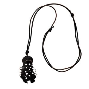 Bath Time Ghost Pendant Necklace